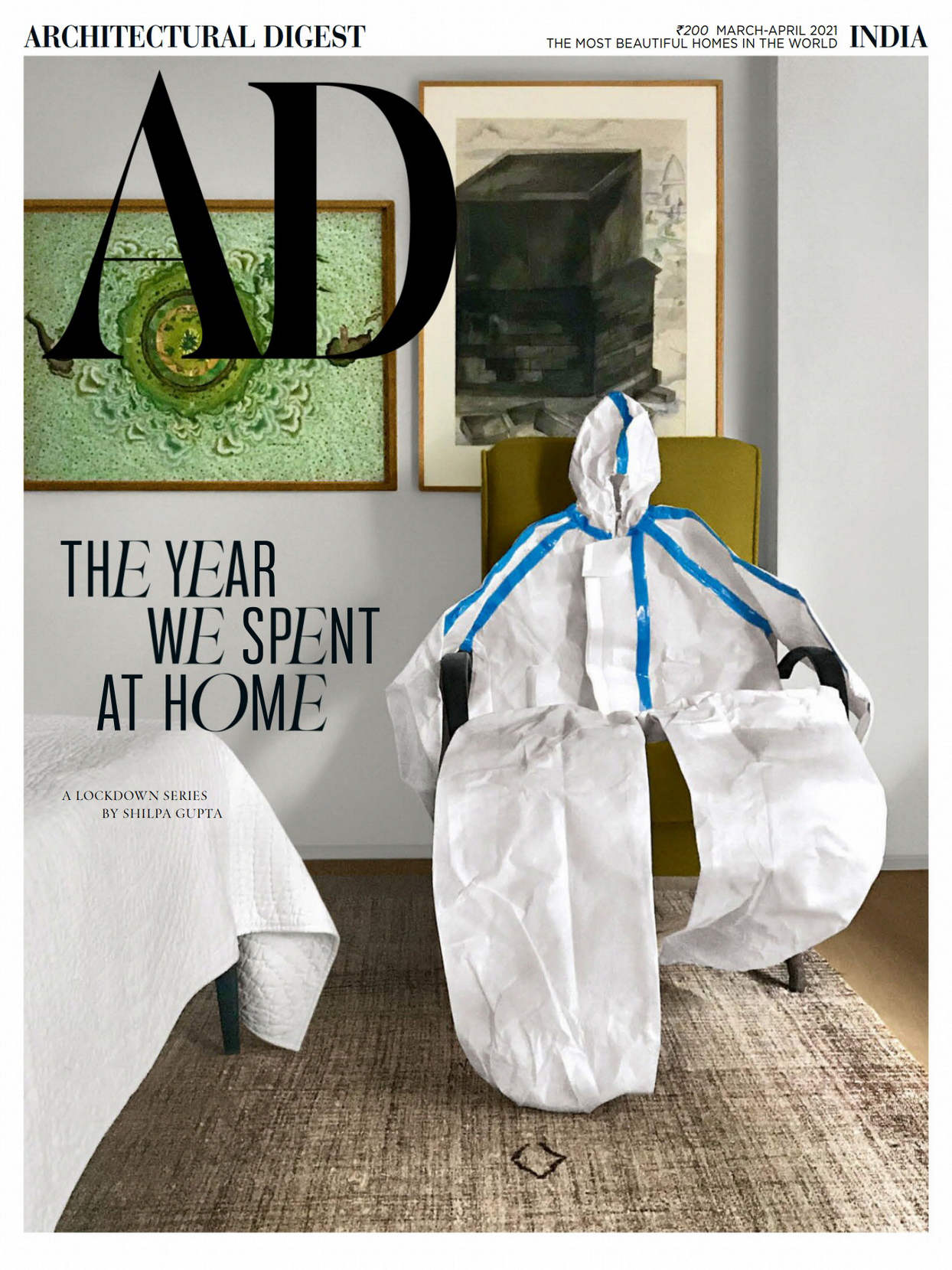 《AD》印度版室内室外设计杂志2021年04月号