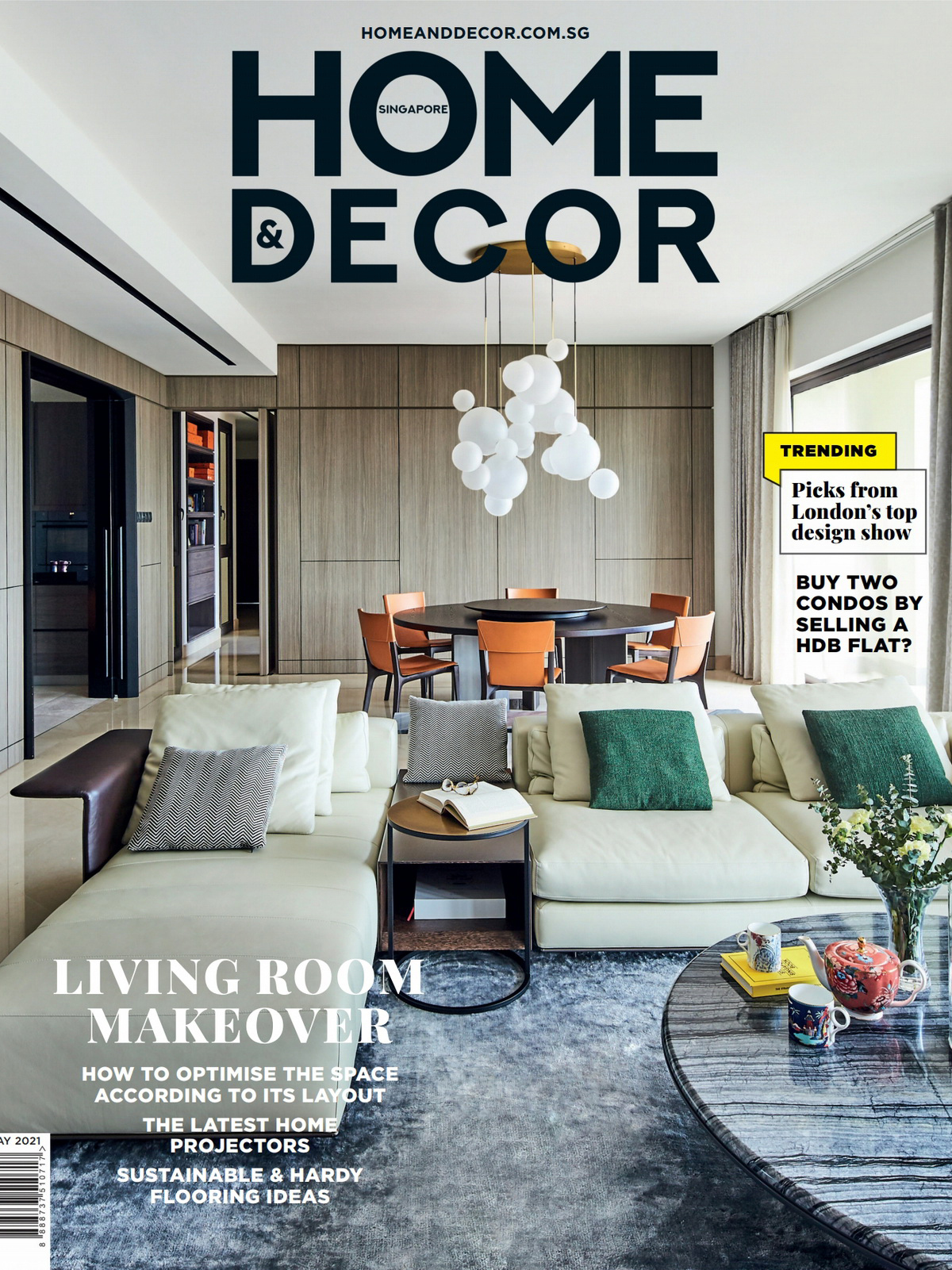 《Home & Decor》新加坡室内设计流行趋势杂志2021年05月号