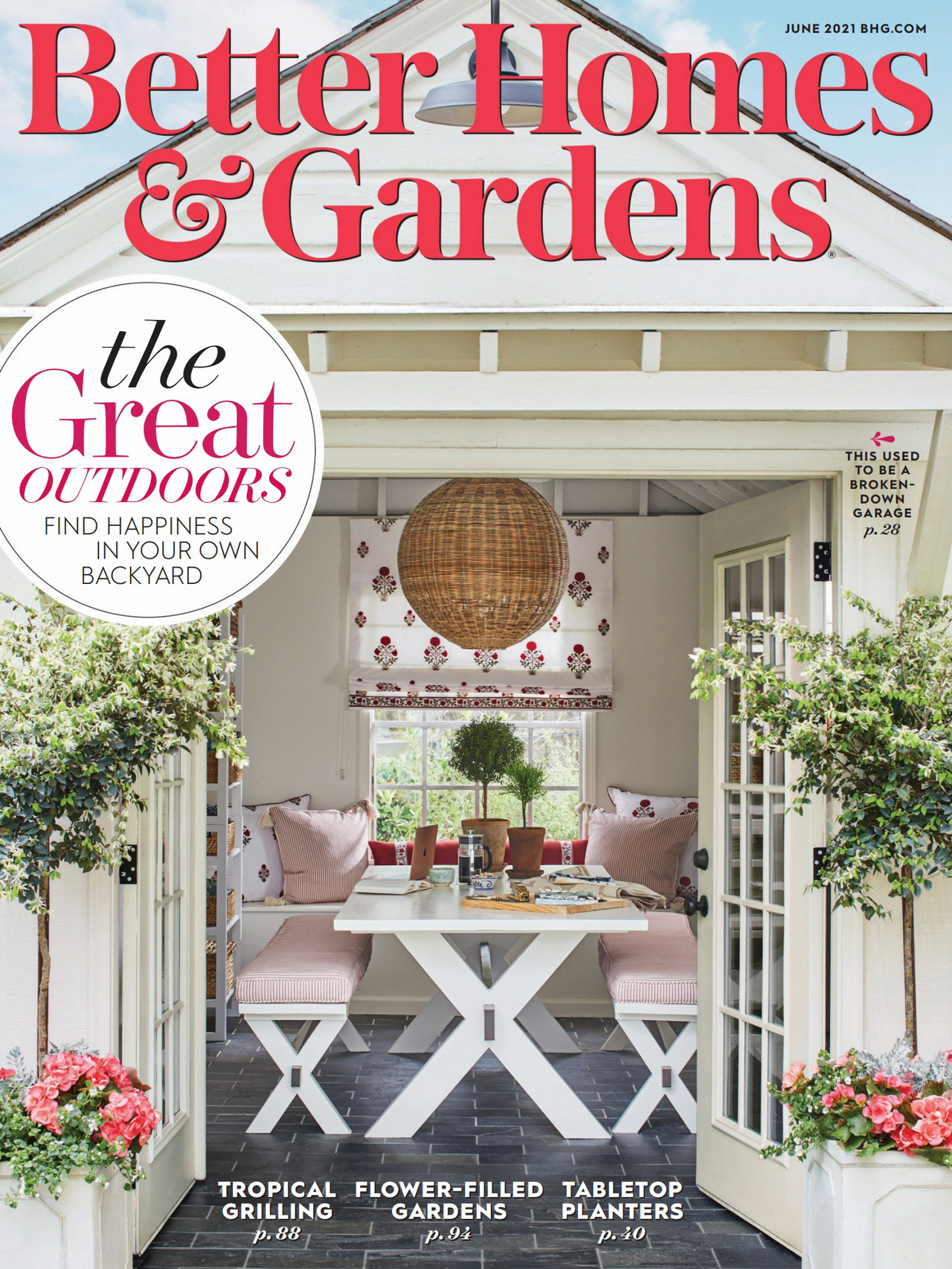《Better Homes and Gardens》美国版家纺杂志2021年06月号