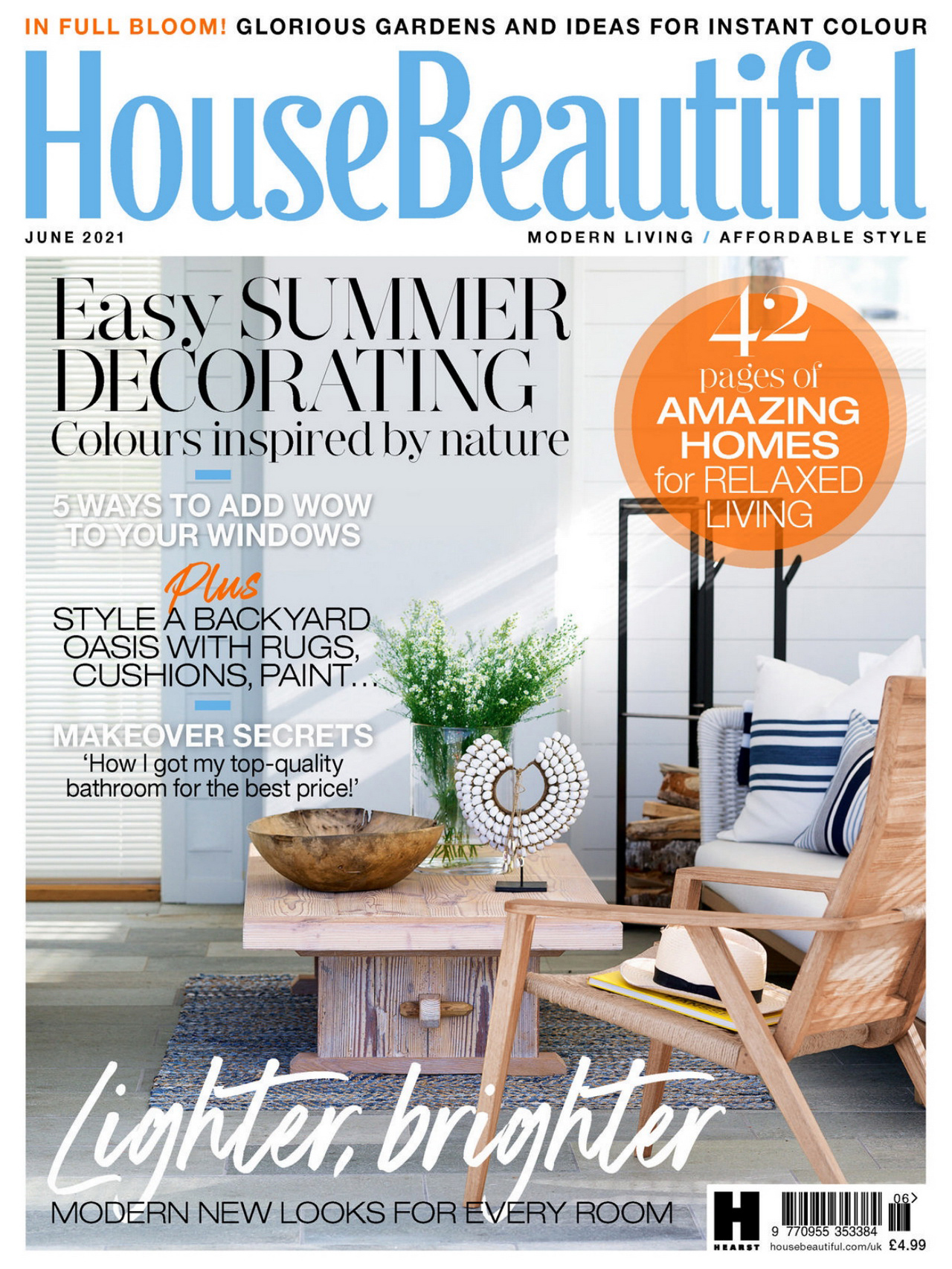 《House Beautiful》英国版家纺杂志2021年06月号