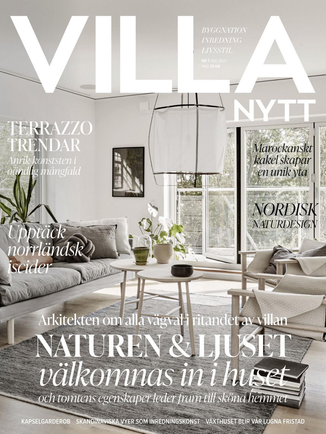 《Villanytt》瑞典室内设计趋势杂志2021年07月号