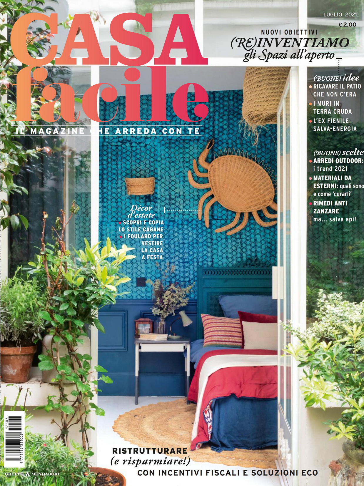 《Casa Facile》意大利家居空间装饰艺术杂志2021年07月号