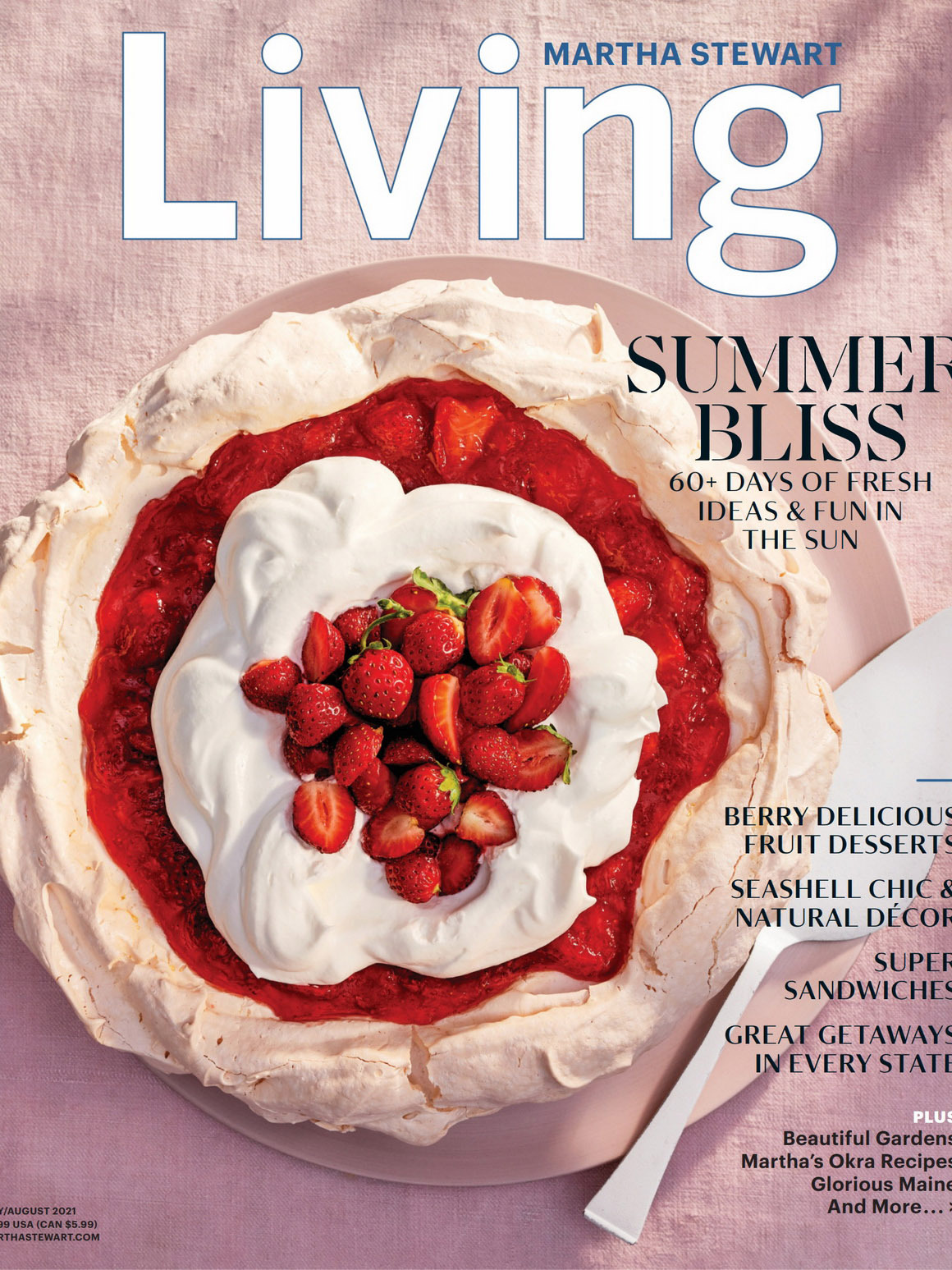 《Martha Stewart Living》美国版家纺杂志2021年07-08月号