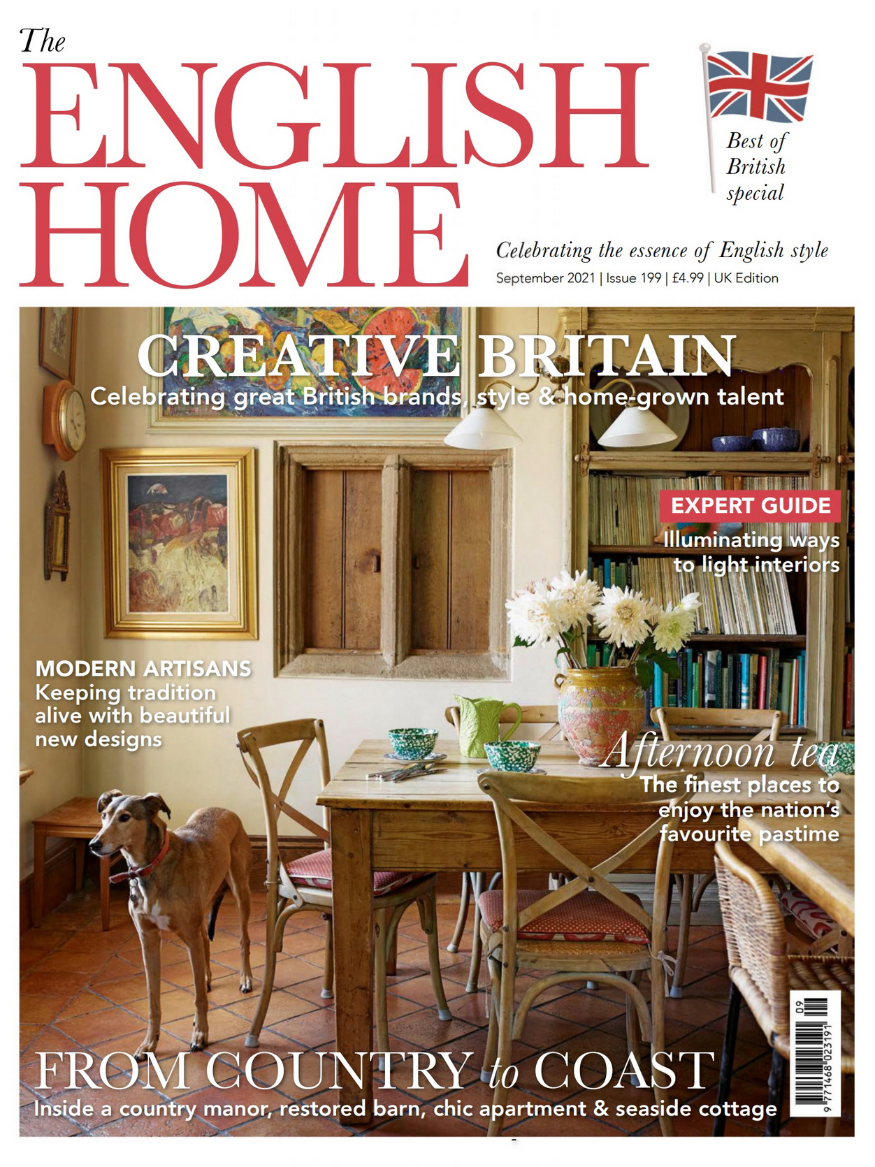 《The English Home》英国版时尚家居杂志2021年09月号