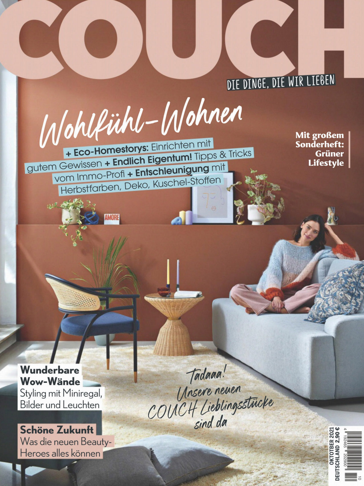 《Couch》德国版时尚家居设计杂志2021年10月号