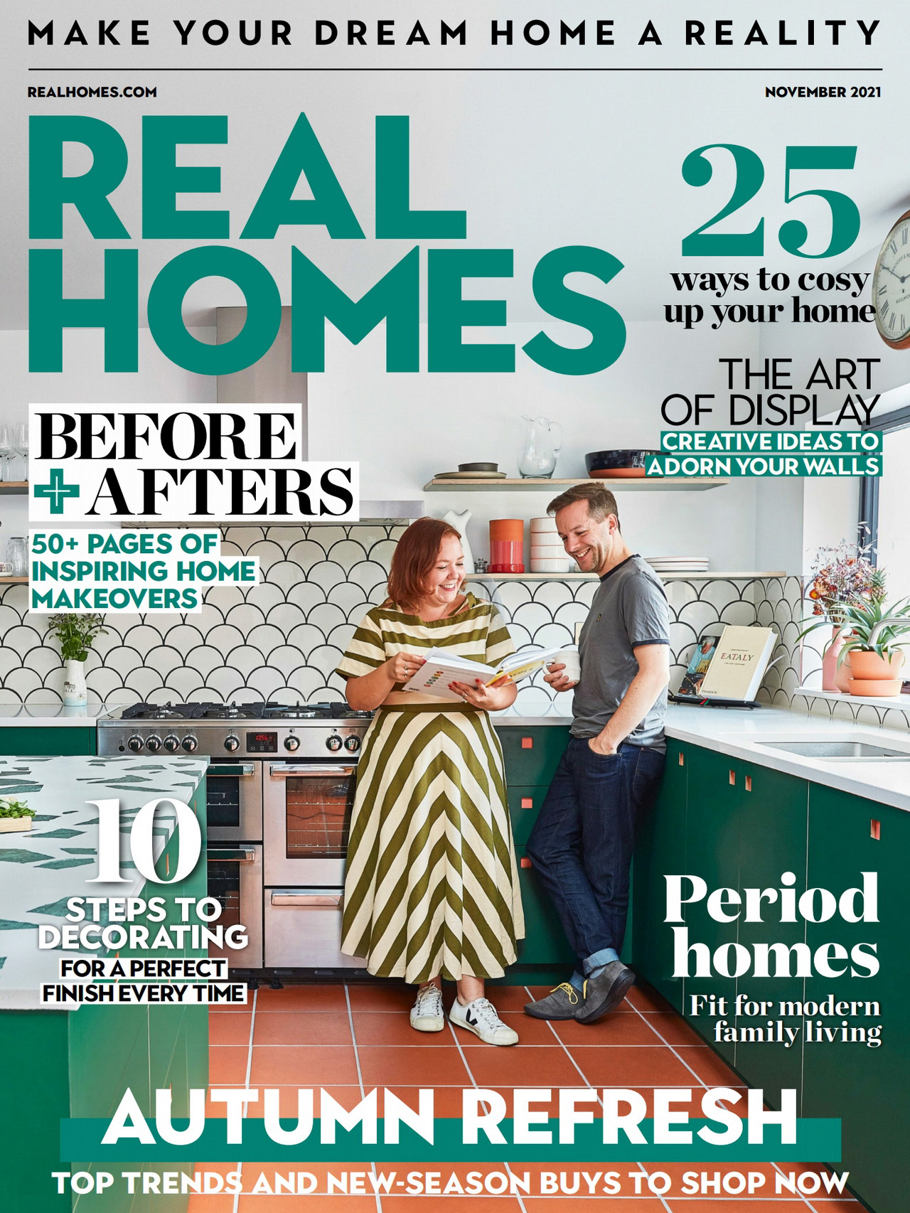 《Real Homes》英国家纺杂志2021年11月号