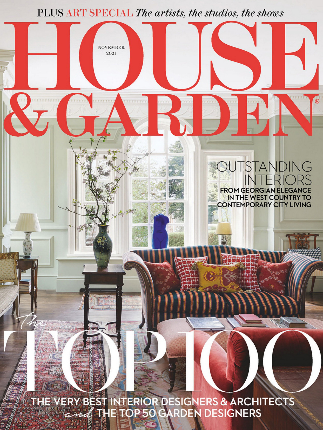 《House & Garden》英国版时尚家居杂志2021年11月号