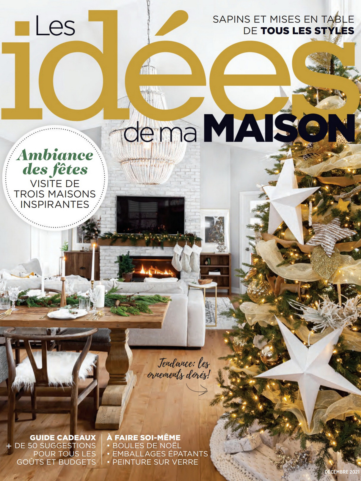 《Les Idees de ma Maison》加拿大版家纺杂志2021年12月号