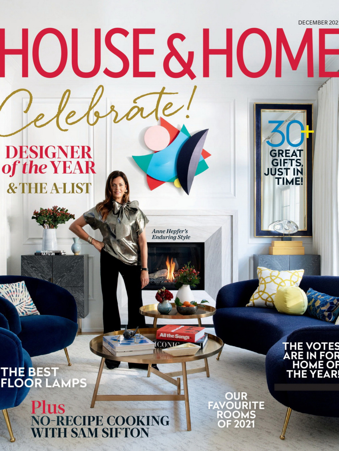 《House & Home》加拿大版家纺杂志2021年12月号