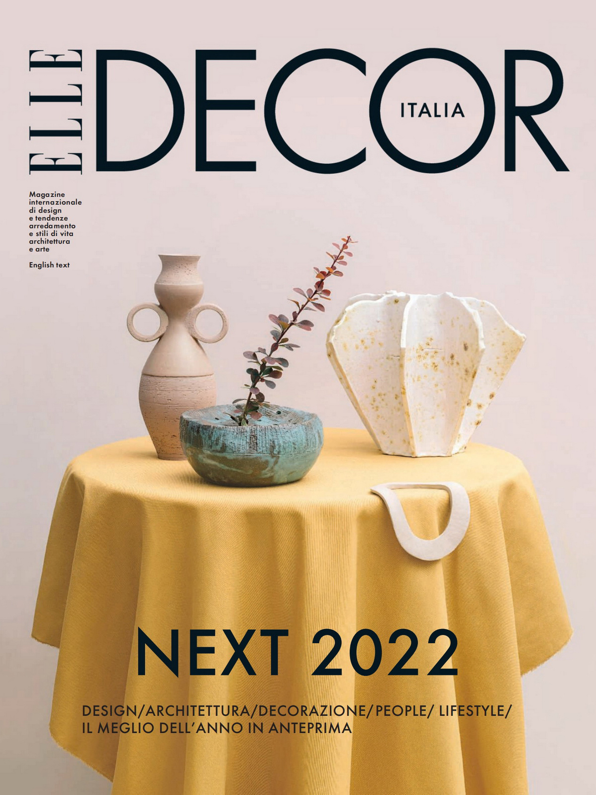 《Elle Decor》意大利版家纺杂志2022年02月号(副刊）
