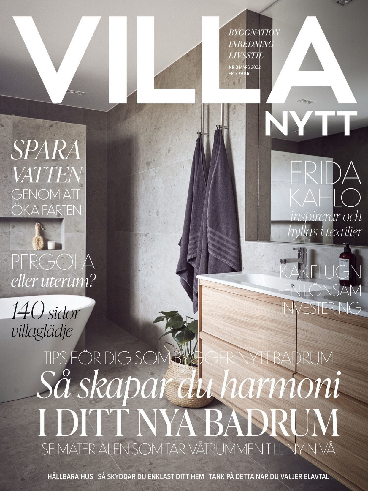 《Villanytt》瑞典室内设计趋势杂志2022年03月号
