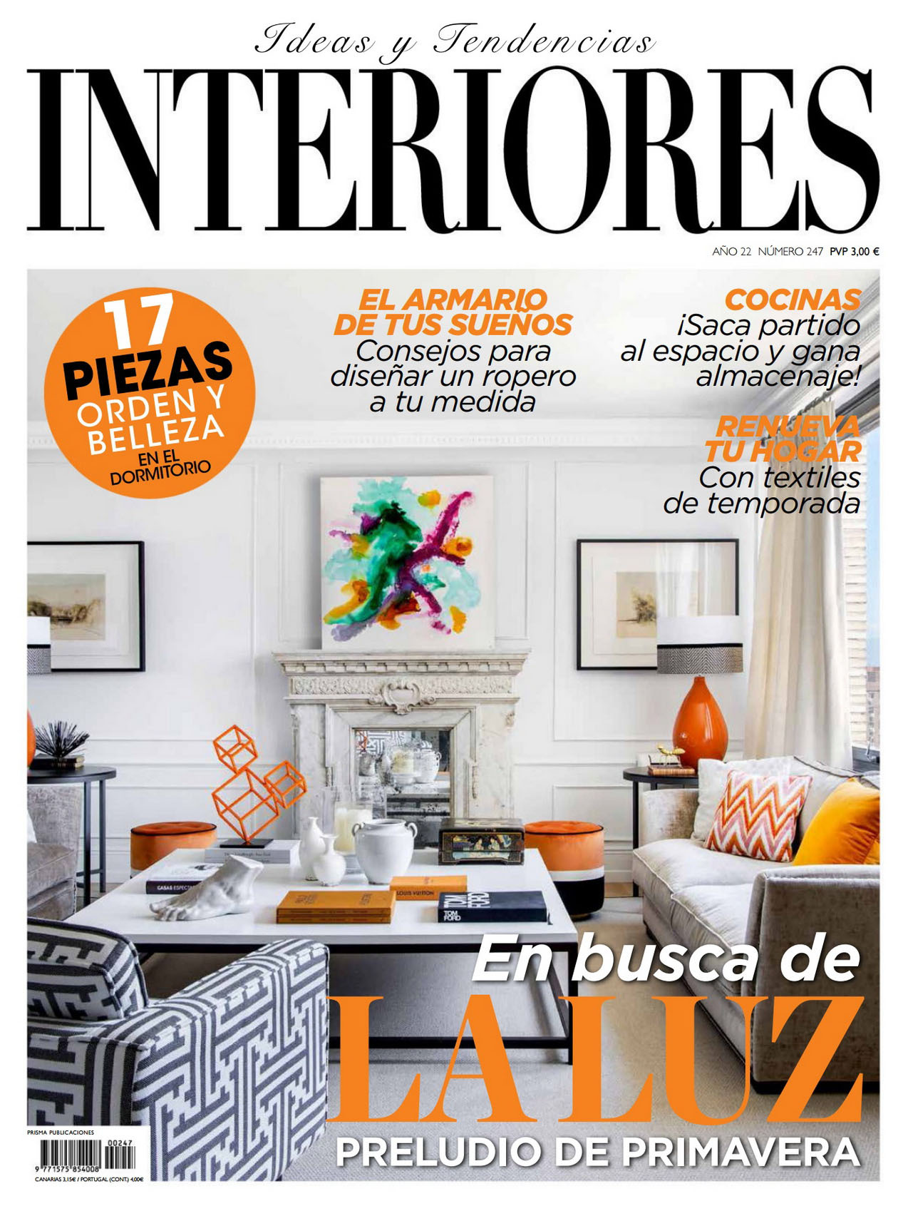 《Interiores》西班牙室内时尚杂志2022年03月号