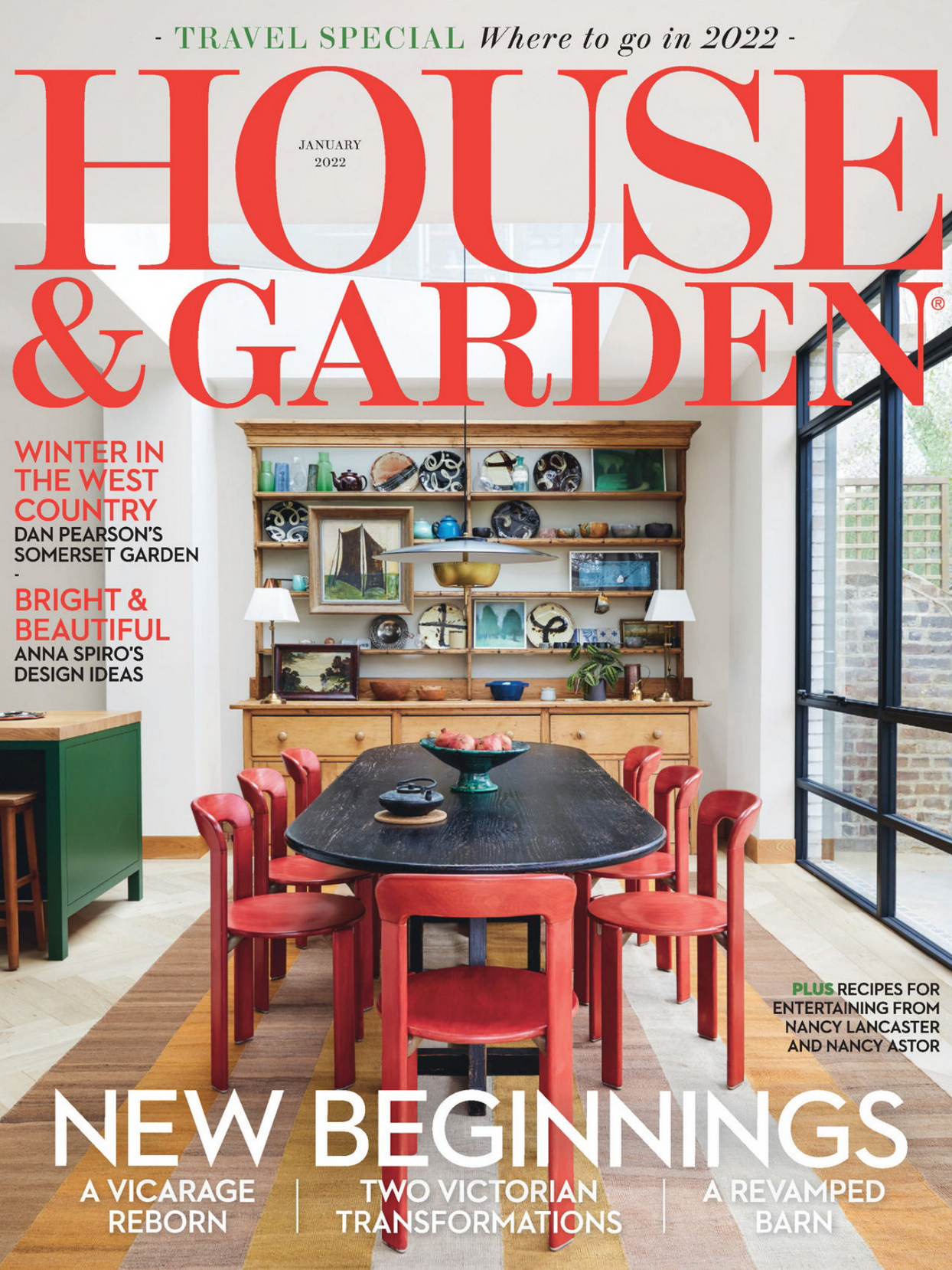 《House & Garden》英国版时尚家纺杂志2022年1月号
