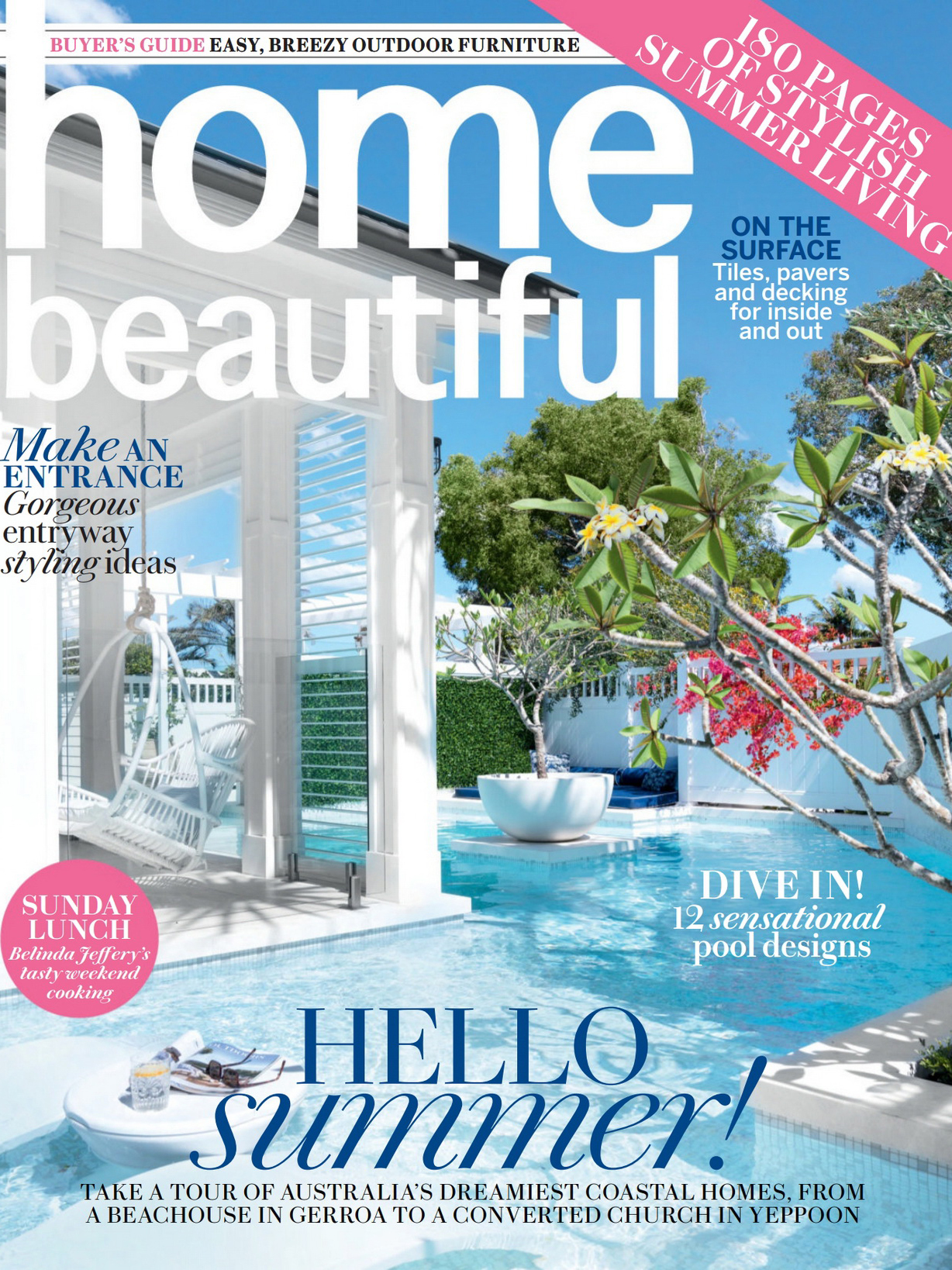 《Home Beautiful》澳大利亚版家纺杂志2022年01月号