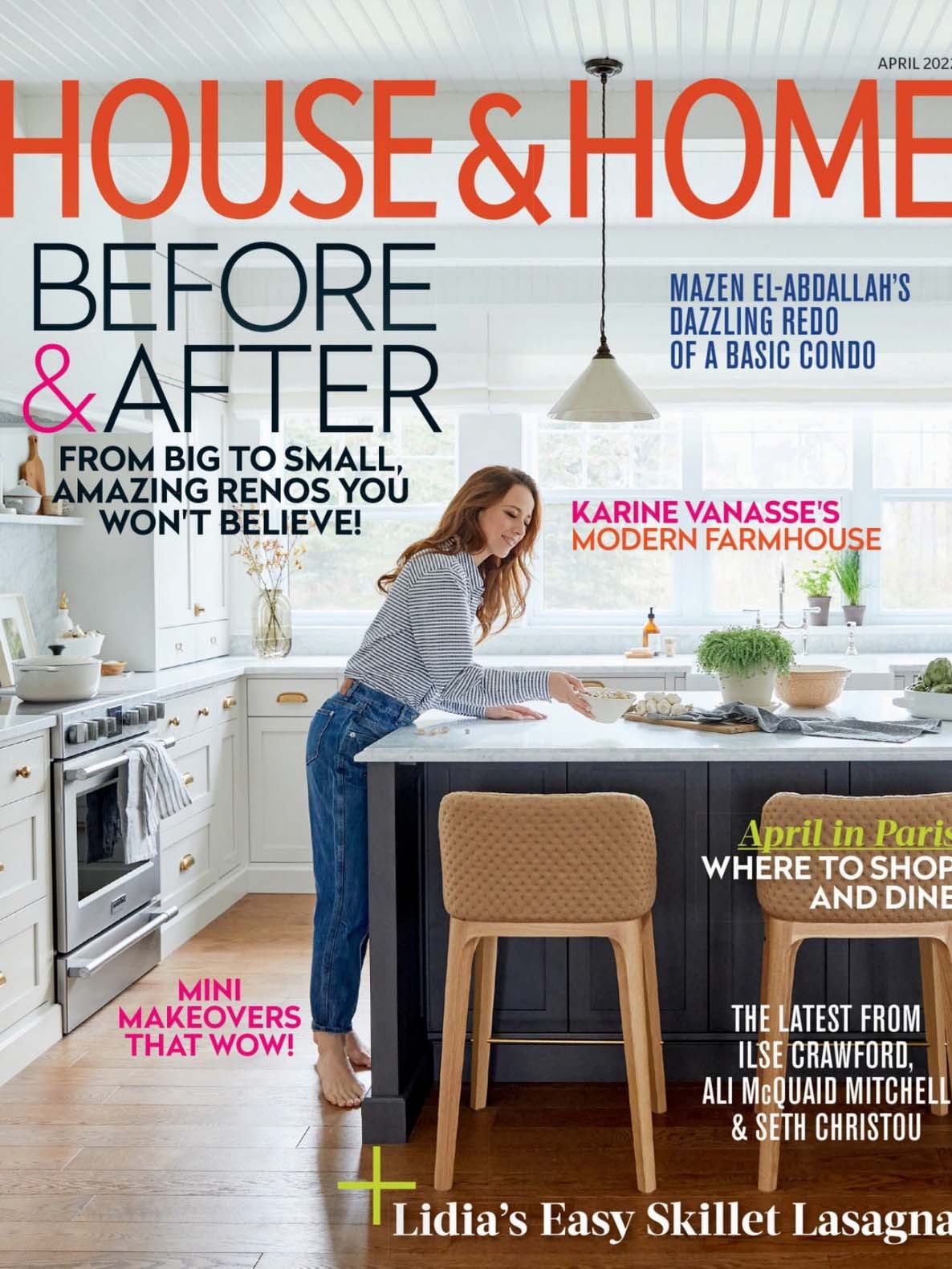 《House & Home》加拿大版家纺杂志2022年04月号