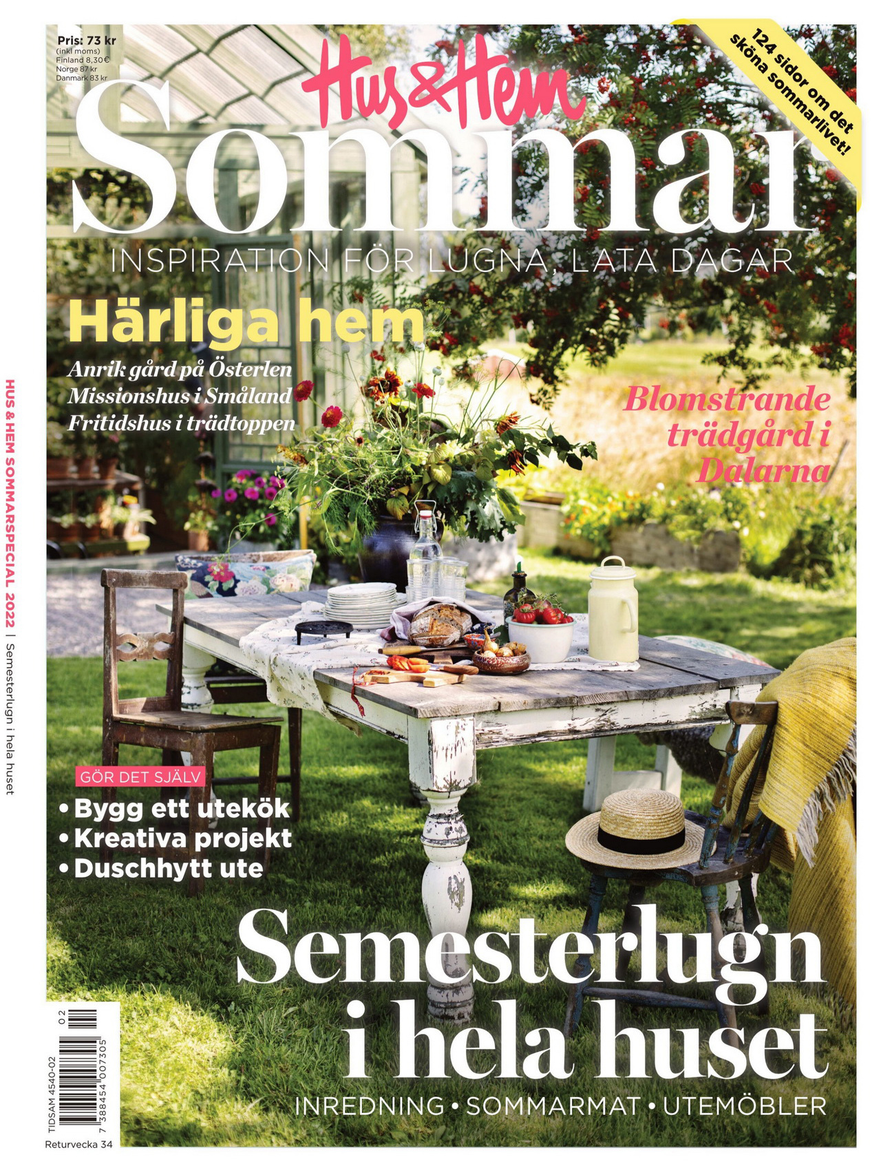 《Hus & Hem》瑞典室内设计趋势杂志2022年夏号（特刊）