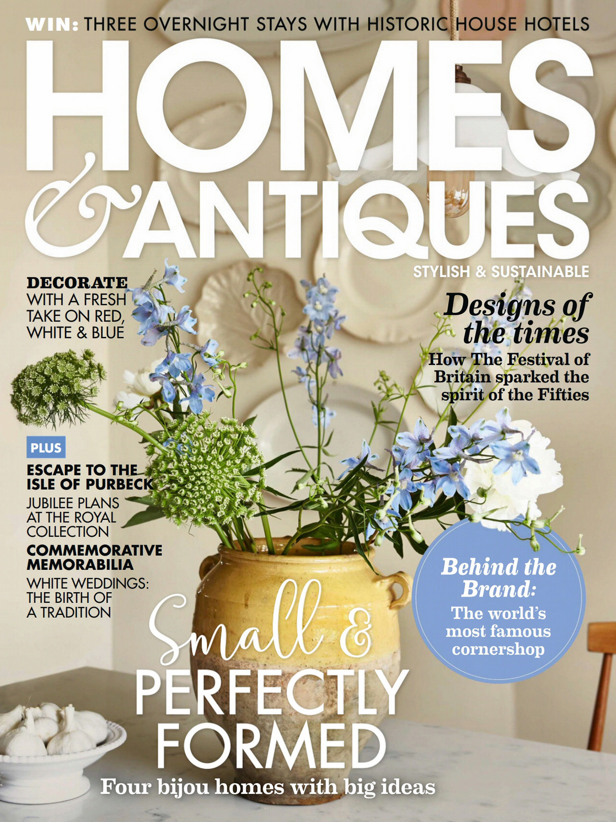 《Homes & Antiques》英国版家纺杂志2022年06月号