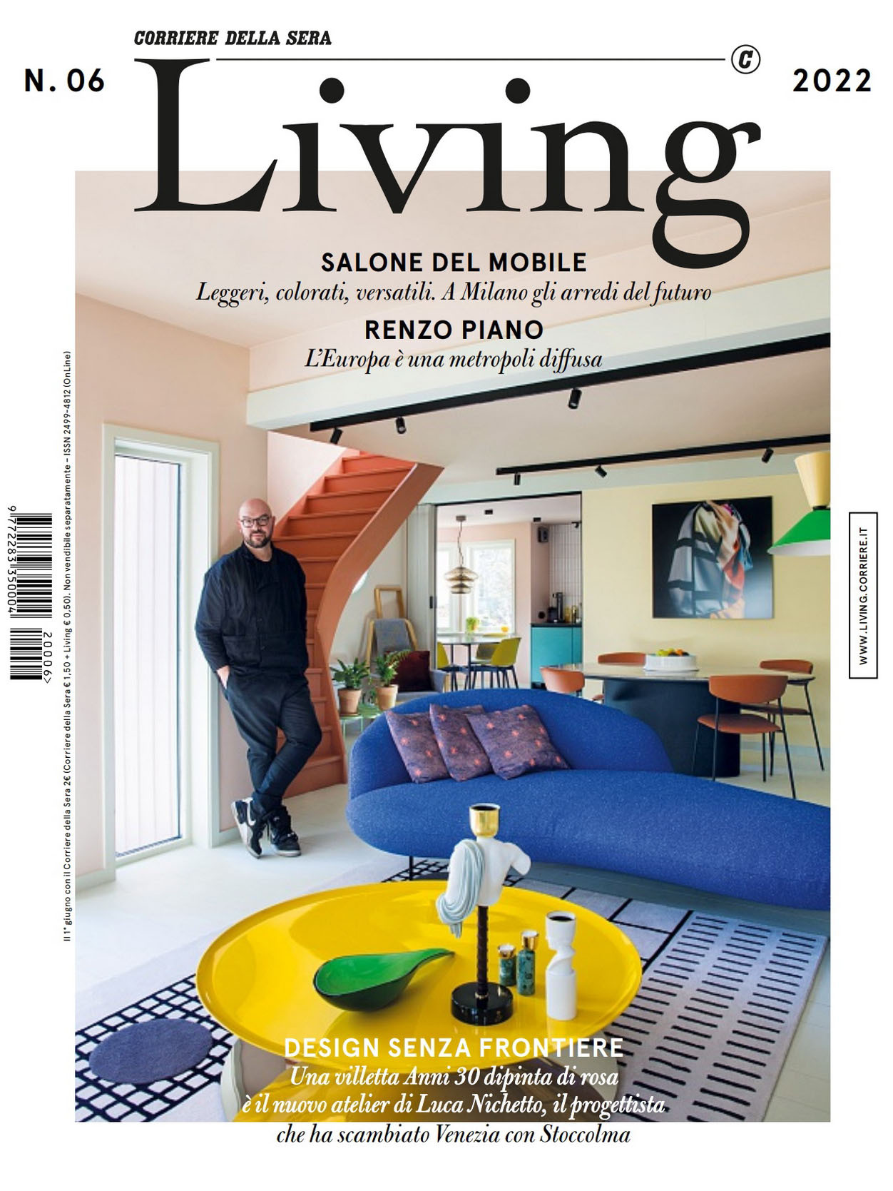 《Living》意大利版时尚家居杂志2022年06月号
