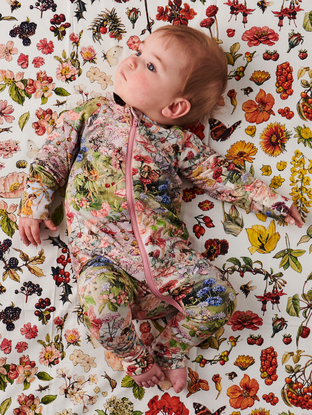 《Kip&Co x Flower Fiairies》2022春夏嬰幼童家紡系列Lookbook