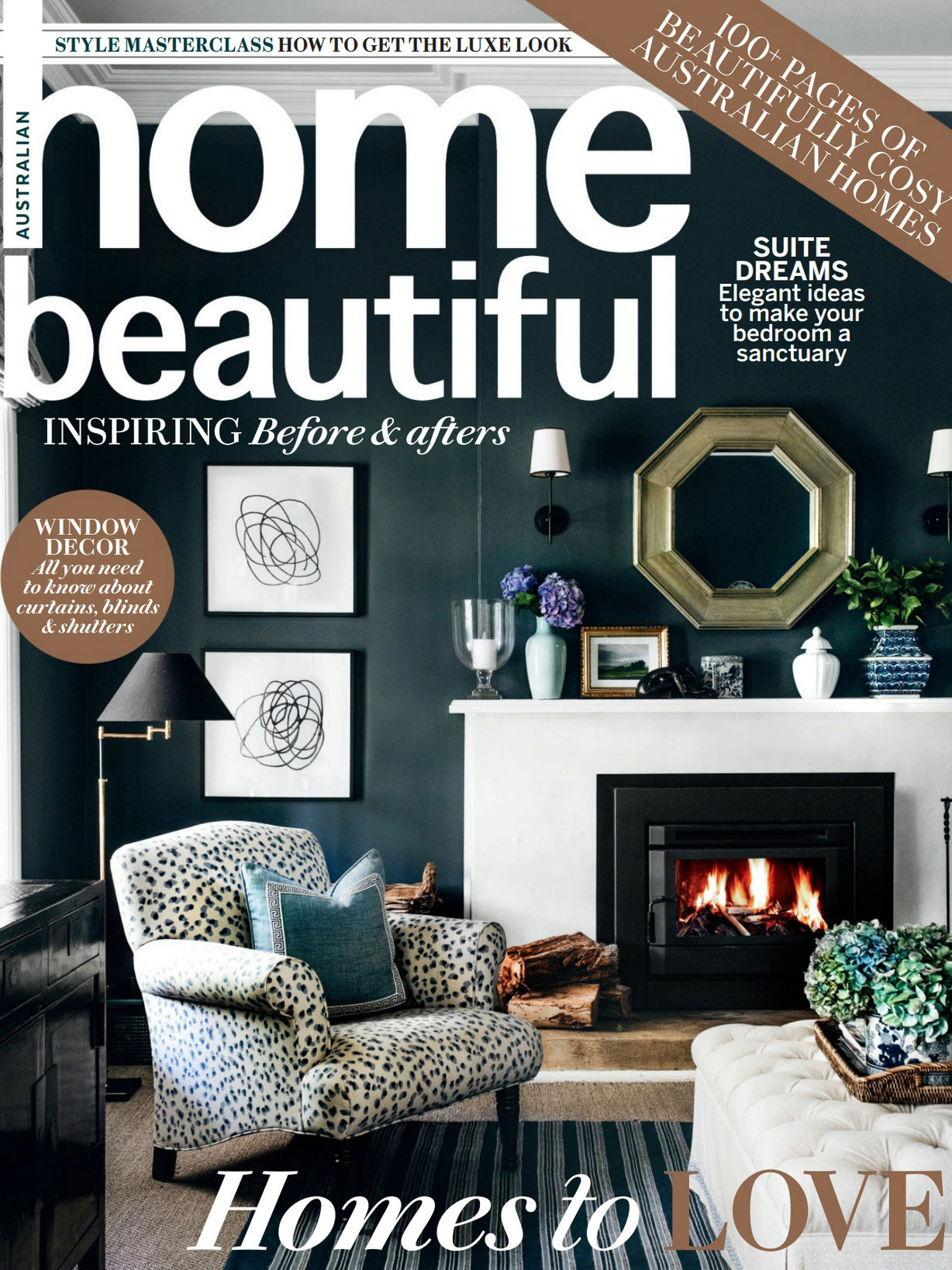 《Home Beautiful》澳大利亚版家纺杂志2022年08月号