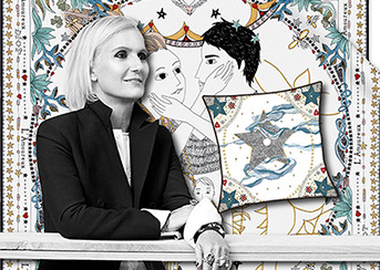 2017春夏DIOR絲巾圖案重點印花趨勢丨塔羅牌風(fēng)潮