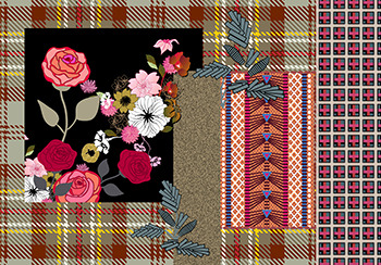 18/19秋冬家紡圖案趨勢預(yù)測--縫補(bǔ)歲月