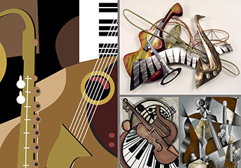 2018春夏家紡圖案趨勢(shì)預(yù)測(cè)--爵士風(fēng)情Jazz Style