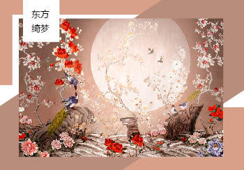 2020春夏家紡花型&圖案趨勢(shì)預(yù)測(cè)--東方綺夢(mèng)