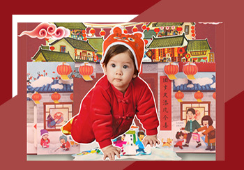 21/22秋冬嬰幼童家紡主題企劃--新年&rdquo;萌虎&ldquo;(矢量）