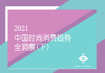 2021中國時尚消費趨勢全洞察--下