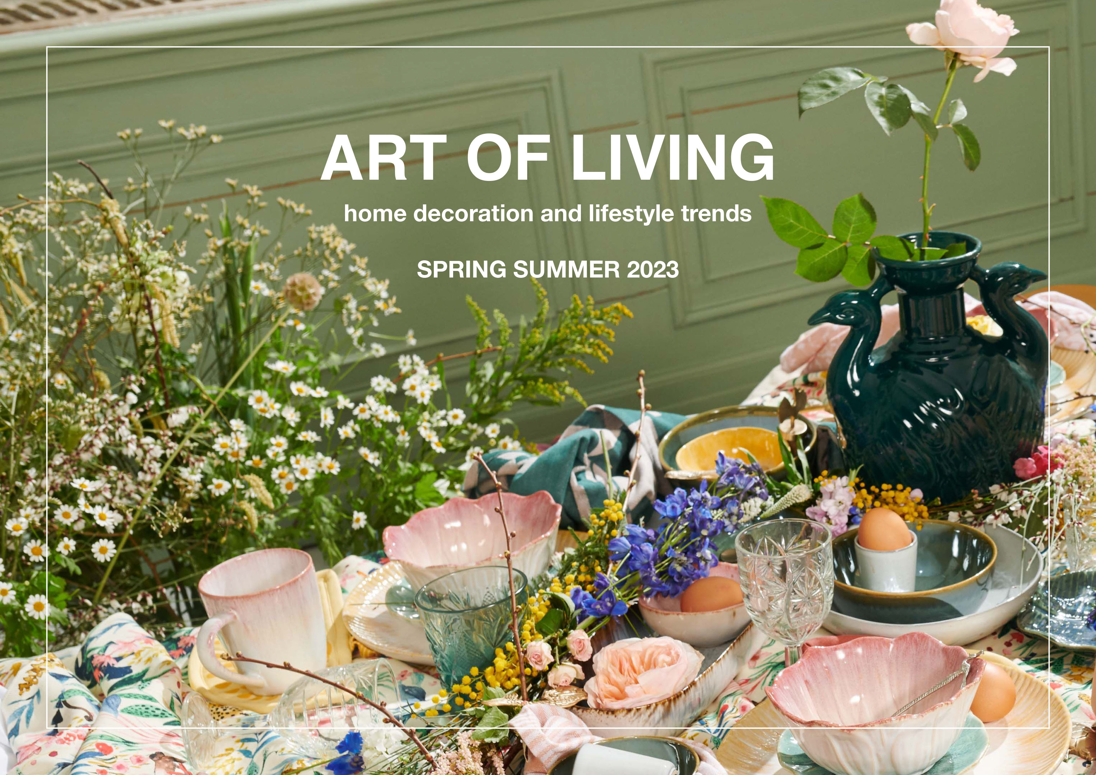 2023SS Home Decoration and Lifestyle Trends -- ART OF LIVING (英文版）