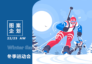 22/23秋冬家纺图案企划--冬季运动会（矢量）