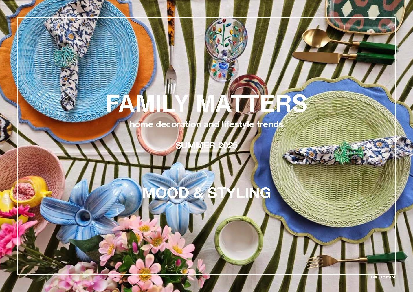 2025春夏家居裝飾和生活方式趨勢預(yù)測--FAMILY MATTERS 家庭事務(wù)