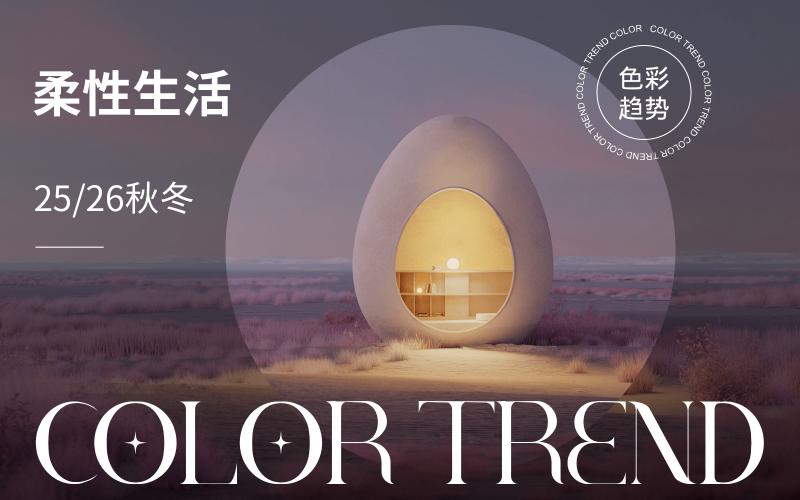 25/26秋冬家紡色彩趨勢預(yù)測--柔性生活