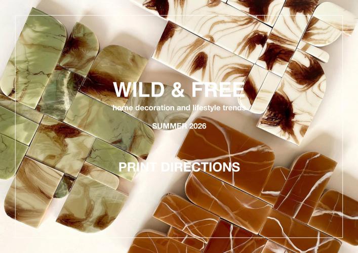 2026春夏家居裝飾和生活方式圖案趨勢(shì)預(yù)測(cè)-- WILD & FREE 狂野自由