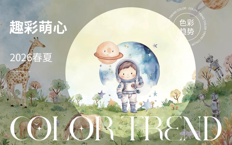 2026春夏嬰幼童主題色彩--趣彩萌心