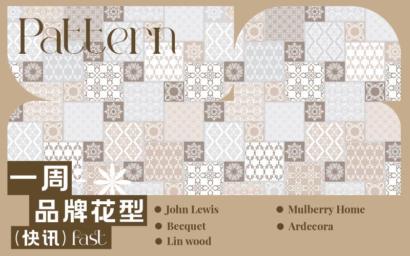 一周品牌花型快訊（矢量）