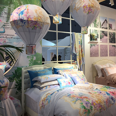 2017春夏Intertextile中國國際家紡展展會分析 | 綻放花卉